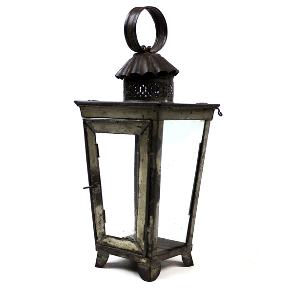 1820s - 1830s tin candle lantern