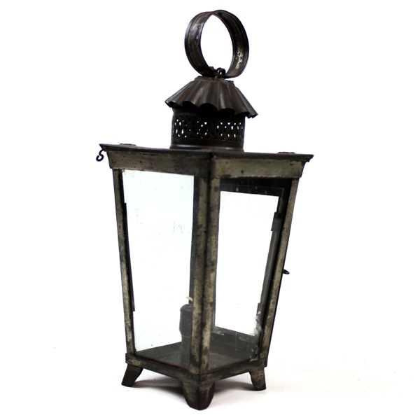 1820s - 1830s tin candle lantern