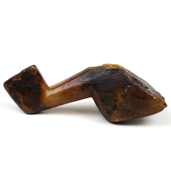Native American wooden horse brush - 19th century
