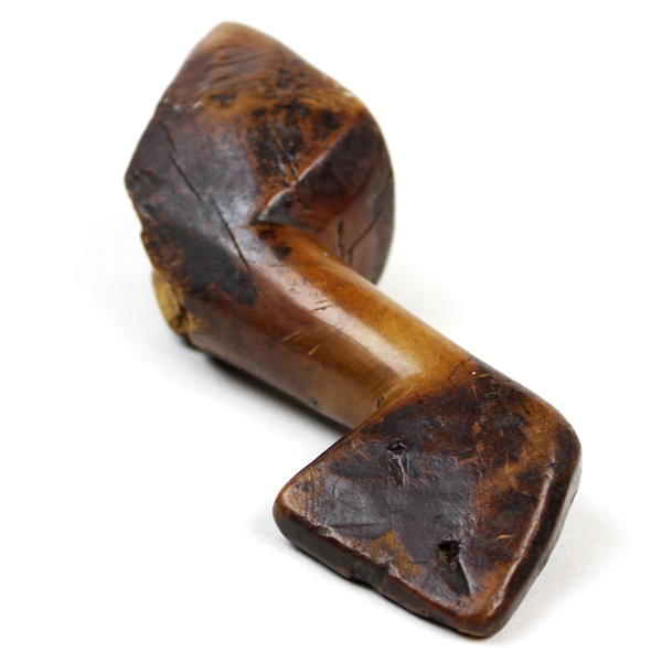 Native American wooden horse brush - 19th century