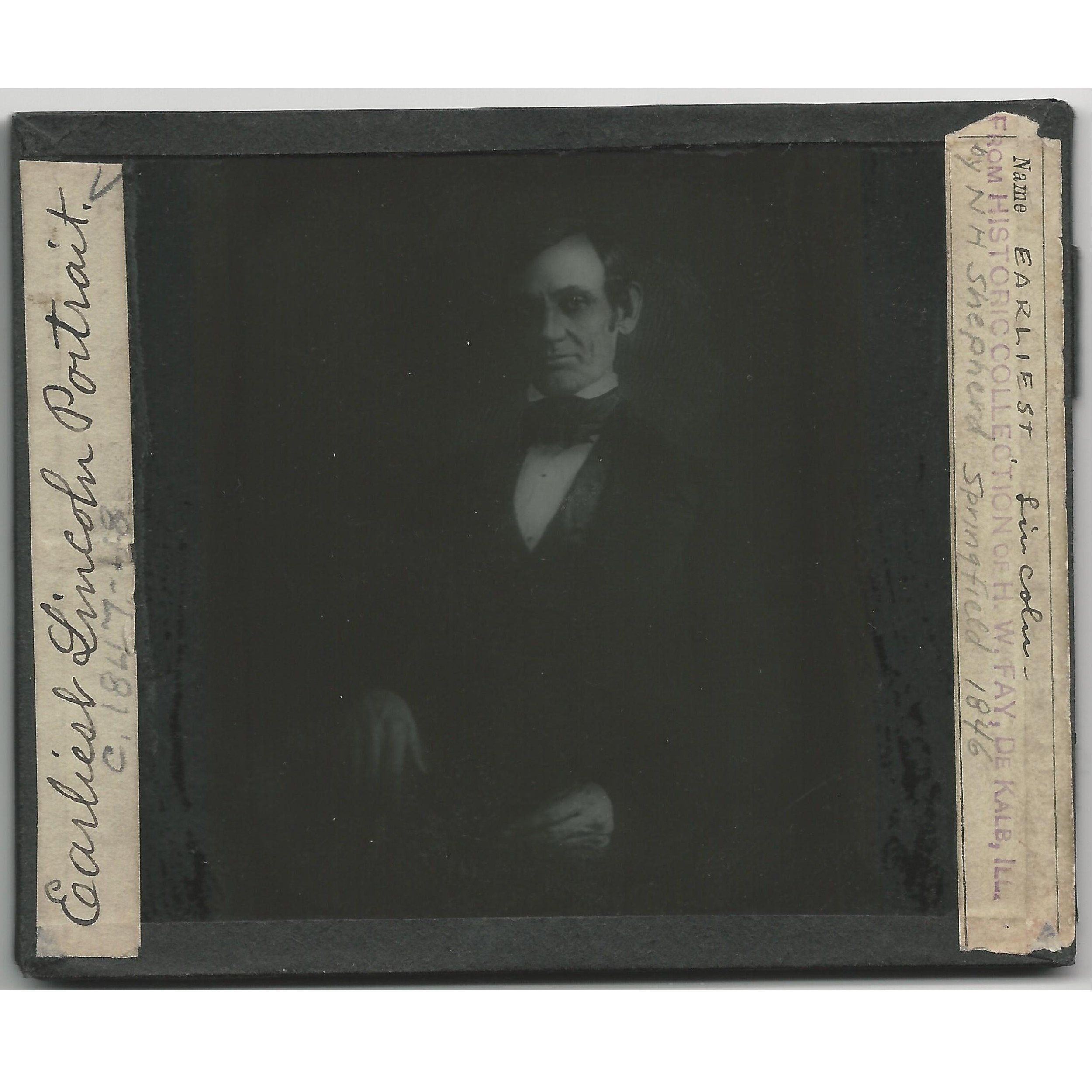 Lincoln early portrait Washington - 1848