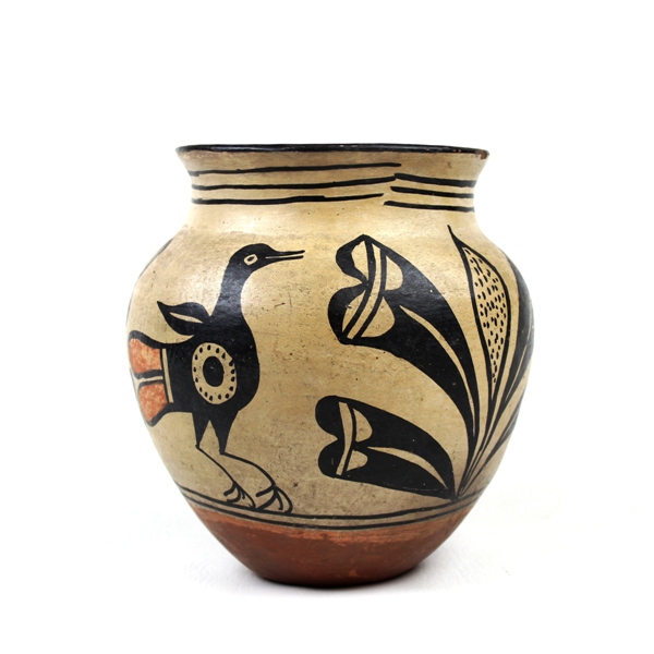 Santo Domingo Indian pueblo pottery - c. 1930s