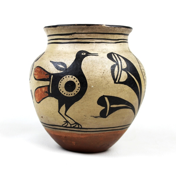 Santo Domingo Indian pueblo pottery - c. 1930s