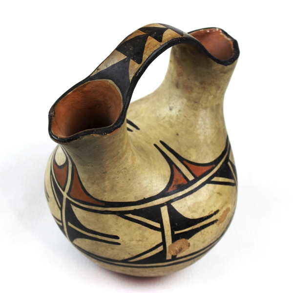 Santo Domingo Indian pueblo wedding pottery - c. 1930s