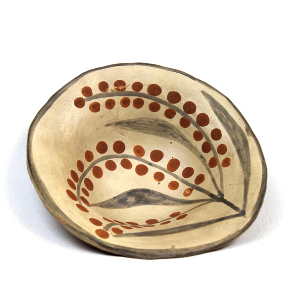 Indian pueblo bowl / plate pottery - c. 1930s