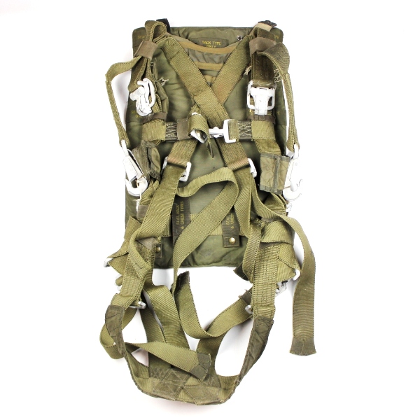 USAF seat-type parachute harness - Drawing 50J68