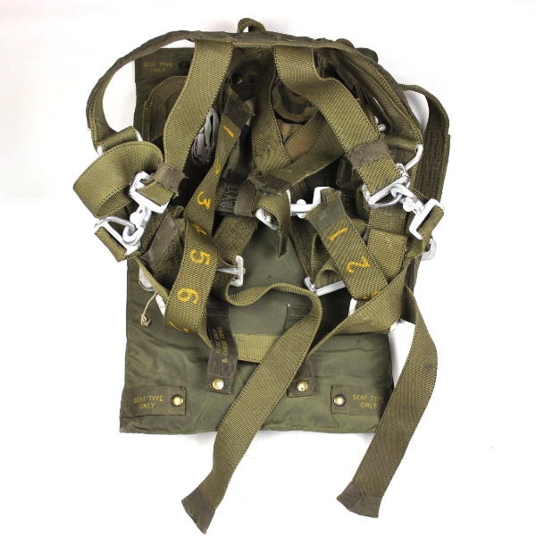 USAF seat-type parachute harness - Drawing 50J68