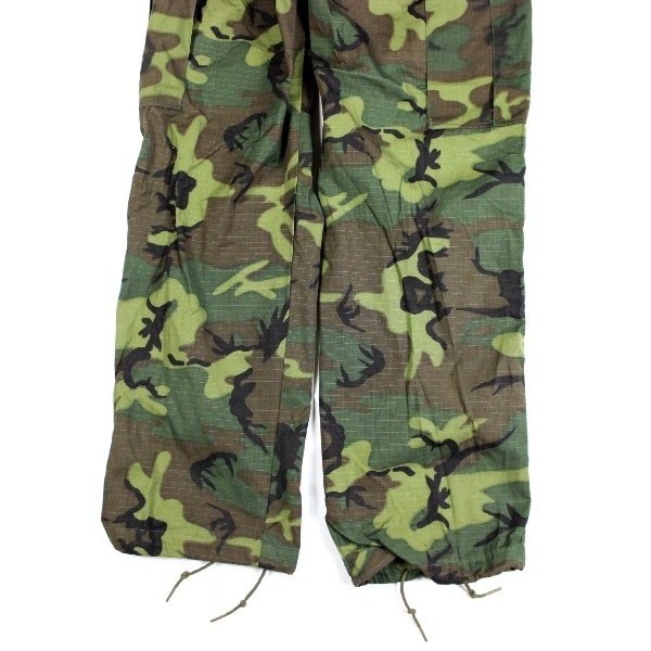 ERDL tropical leaf pattern camouflage combat trousers - Mint