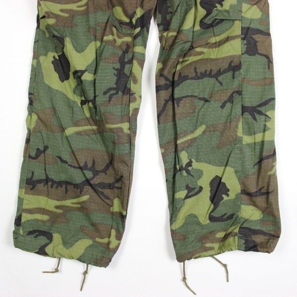 ERDL tropical leaf pattern camouflage combat trousers - Mint