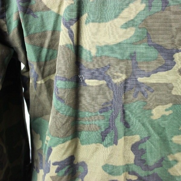 ERDL tropical leaf pattern camouflage combat coat - Med. Long