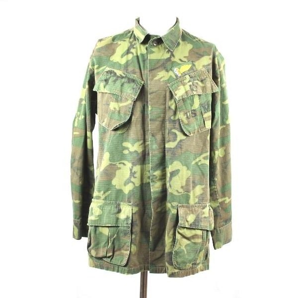 ERDL tropical leaf pattern camouflage combat coat - USMC