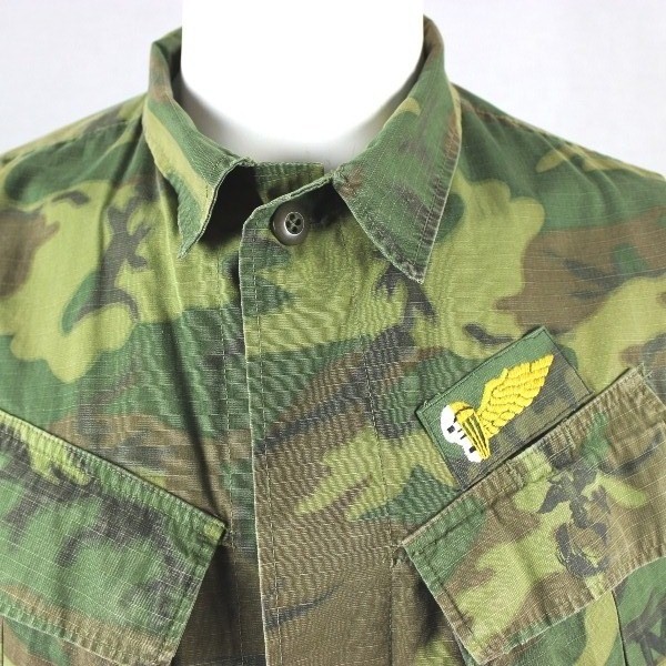 ERDL tropical leaf pattern camouflage combat coat - USMC