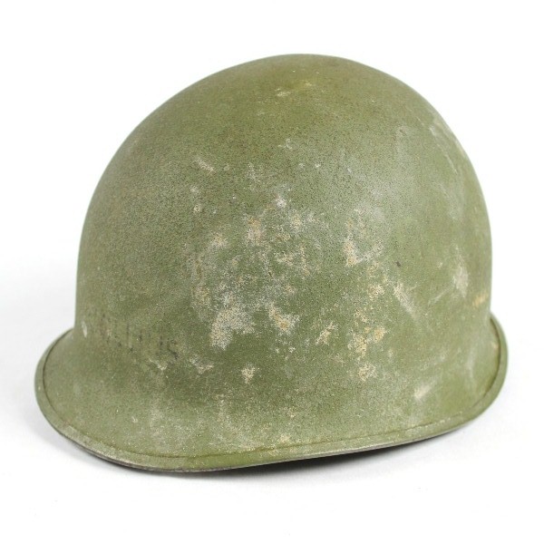 Paratrooper airborne M1C helmet w/ liner - Identified
