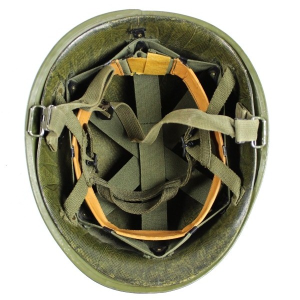 Paratrooper airborne M1C helmet w/ liner - Identified