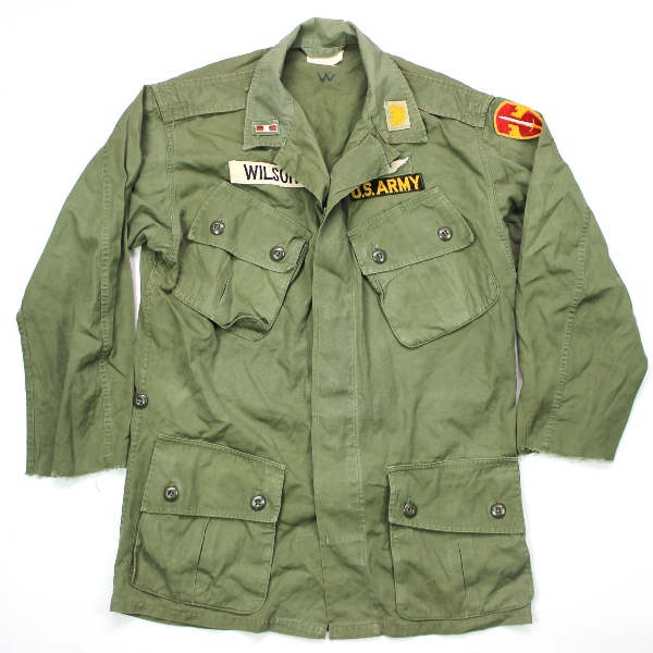 44th Collectors Avenue - 1st pattern jungle fatigue shirt - MACV