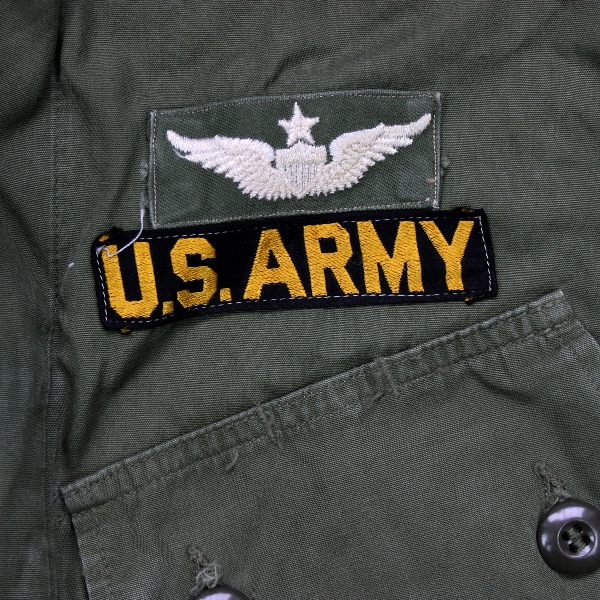 1st pattern jungle fatigue shirt - MACV Army senior pilot