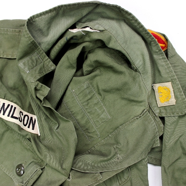 1st pattern jungle fatigue shirt - MACV Army senior pilot