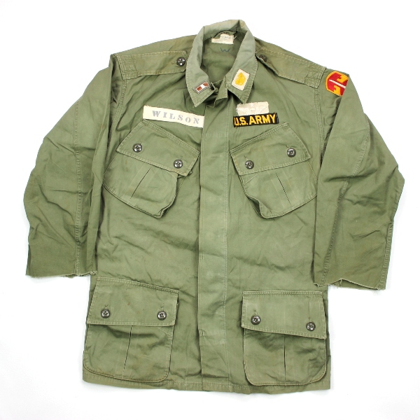 44th Collectors Avenue - 1st pattern jungle fatigue shirt - MACV
