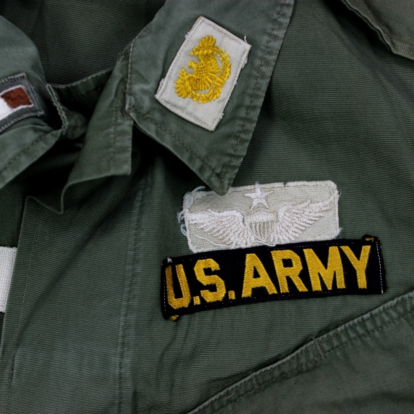 1st pattern jungle fatigue shirt - MACV Army senior pilot