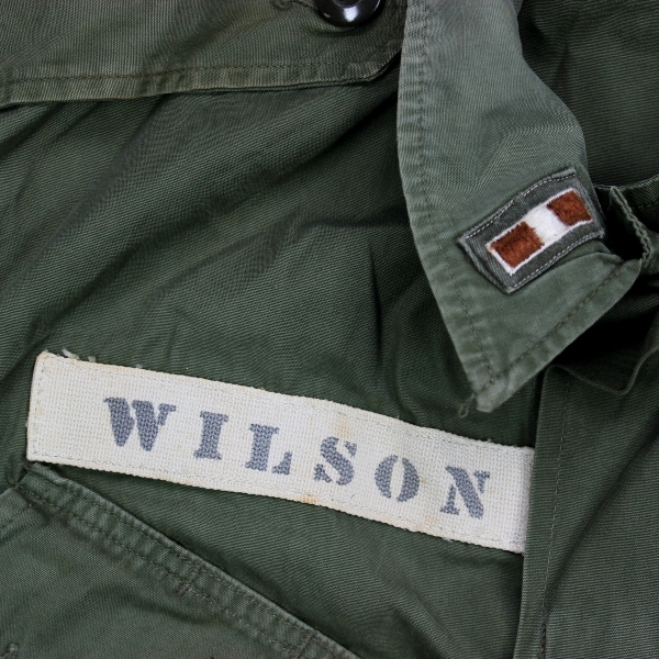 1st pattern jungle fatigue shirt - MACV Army senior pilot