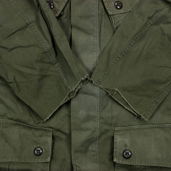 1st pattern jungle fatigue shirt - MACV Army senior pilot