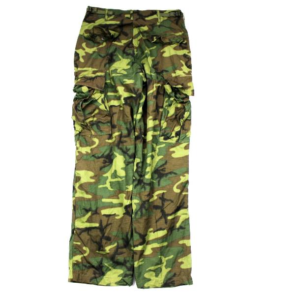 ERDL camouflage jungle fatigue / combat trousers - Regular Small