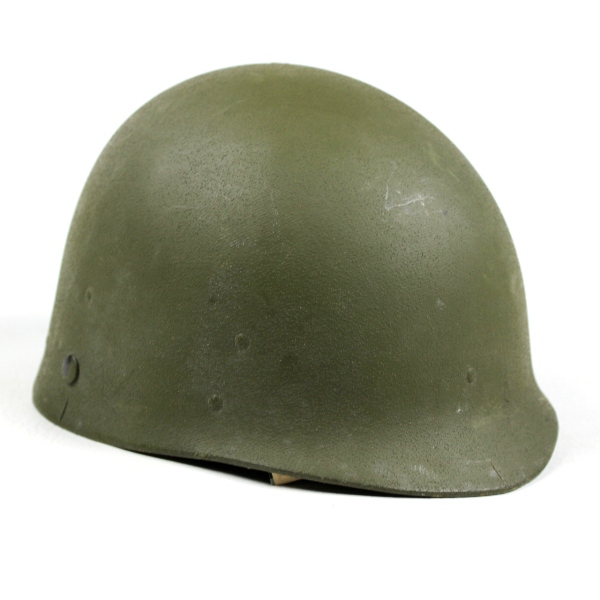 US Army paratrooper M1C helmet liner w/ pamphlet