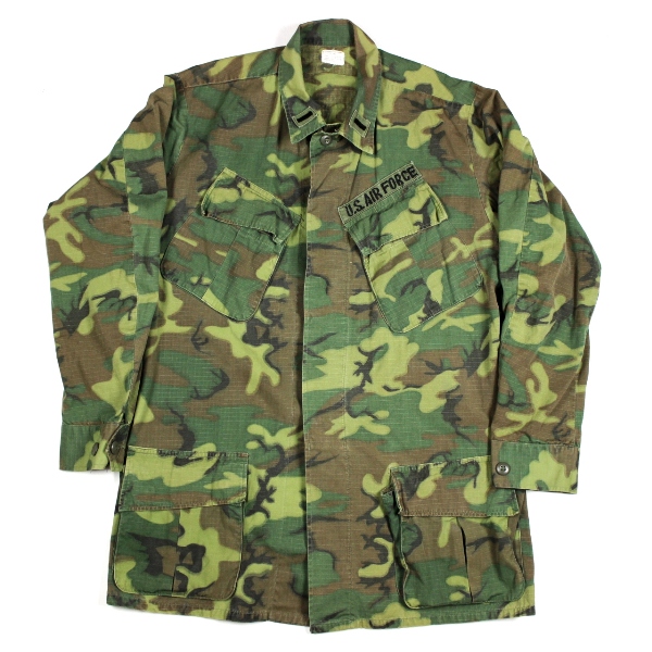 ERDL camouflage jungle fatigue / combat shirt - USAF