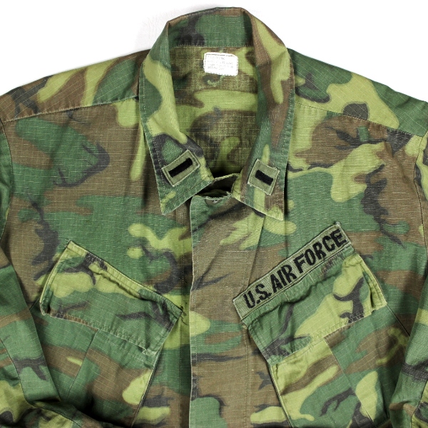 ERDL camouflage jungle fatigue / combat shirt - USAF