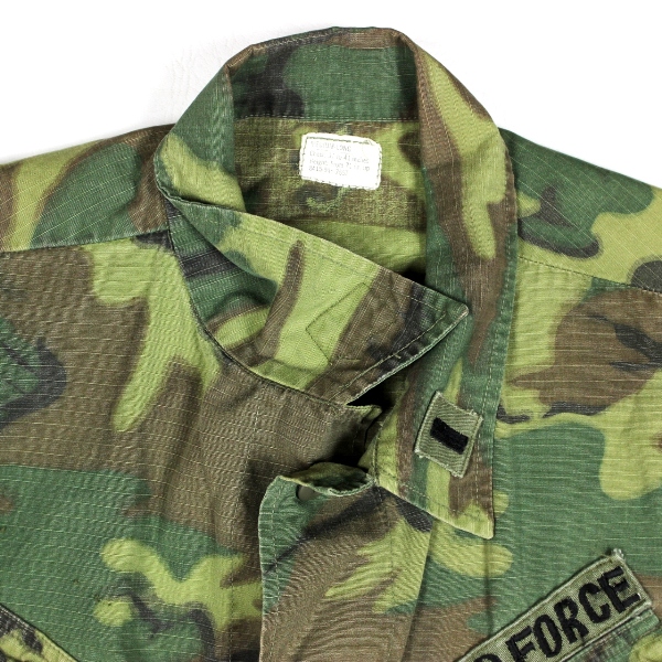 ERDL camouflage jungle fatigue / combat shirt - USAF