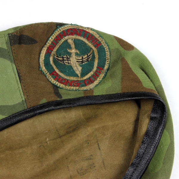 ARVN Phong Dinh PRU ranger pattern camouflage beret