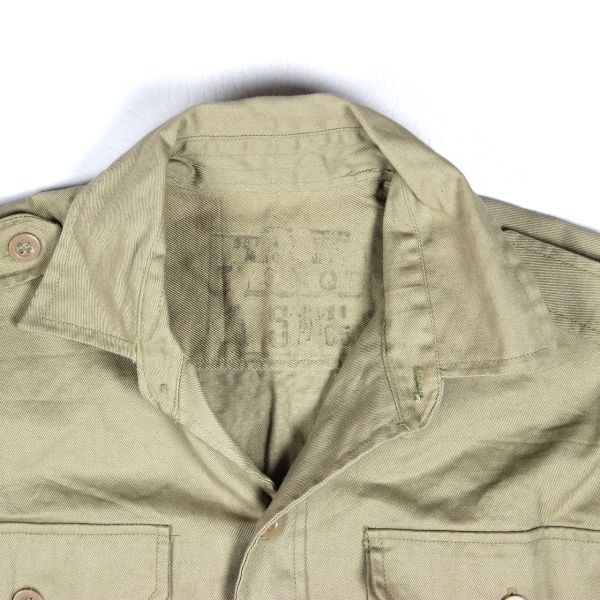 Scarce South Vietnam Army khaki cotton service shirt