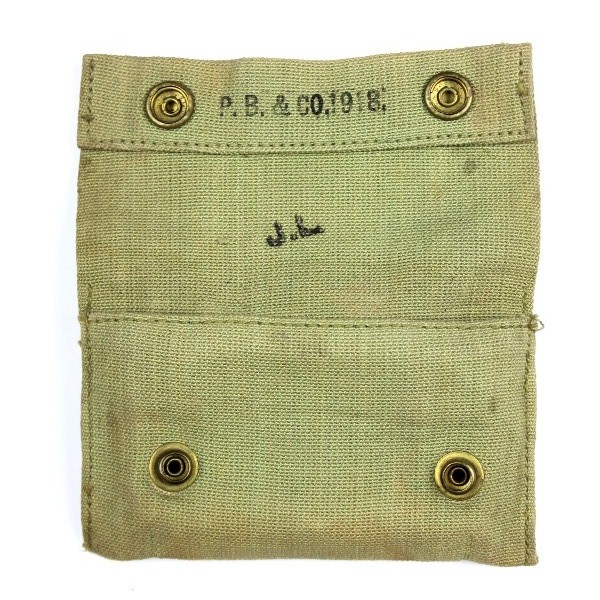 M1910 bandage carrier / 1st aid packet pouch - 1918