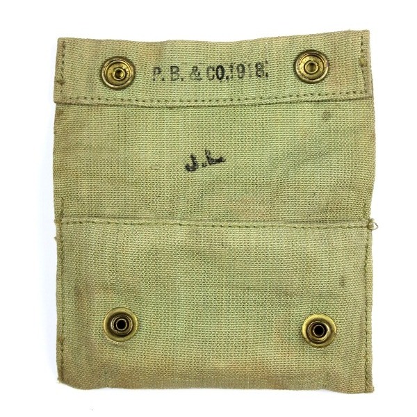 M1910 bandage carrier / 1st aid packet pouch - 1918