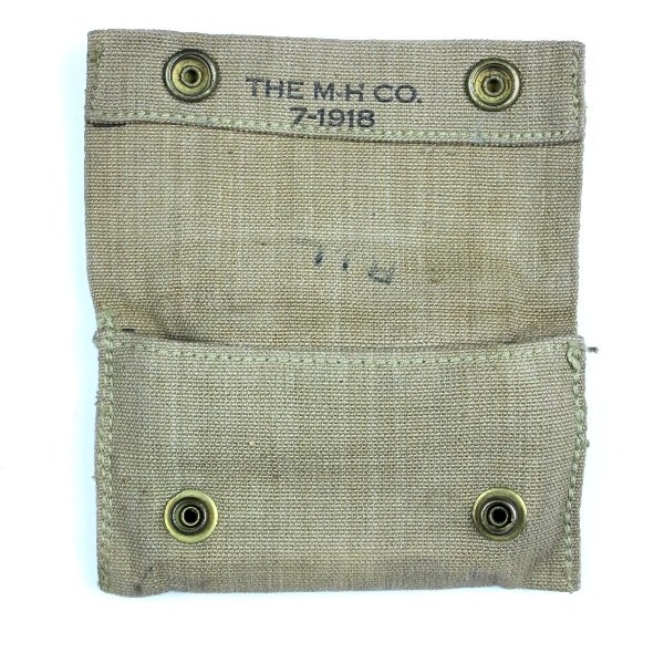 M1910 bandage carrier / 1st aid packet pouch - 1918