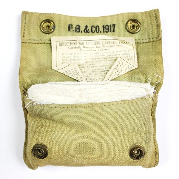 M1910 bandage carrier / 1st aid packet pouch - mint