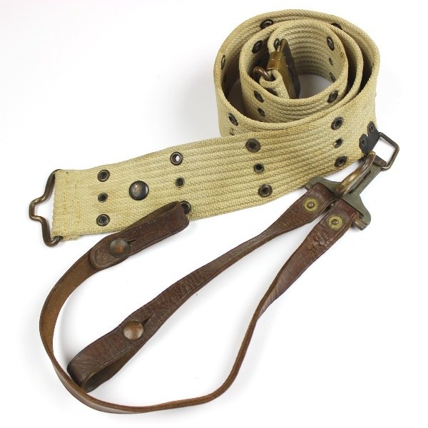 M1912 Officers mounted pistol belt w/ M1903 sword hanger