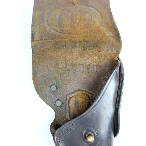M1912 Dismounted Long Drop Colt holster