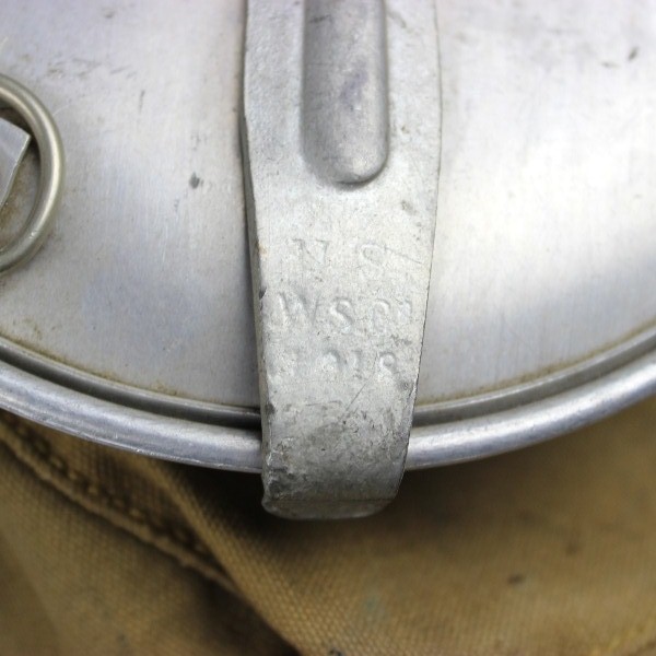 M1910 canvas haversack w/ complete mess kit - 1918