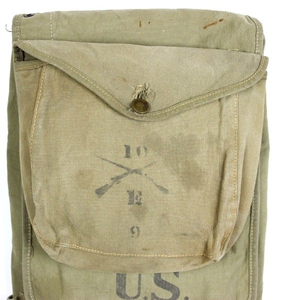 WWI 1918 MILLS HAVERSACK CANVAS PACK with extras