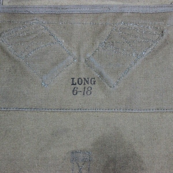 M1910 canvas haversack - R.H. Long 1918