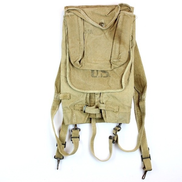 M1910 canvas haversack - 31st Infantry Division - Identified