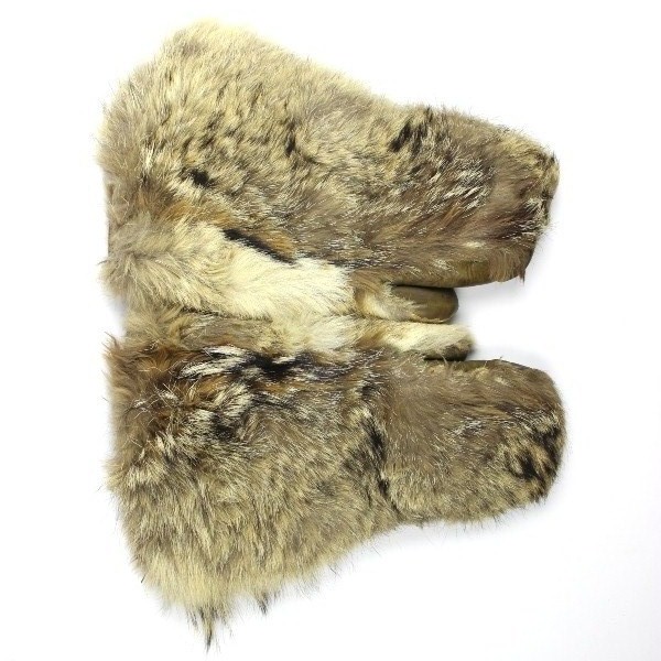 Fur covered mittens - Extreme cold climate