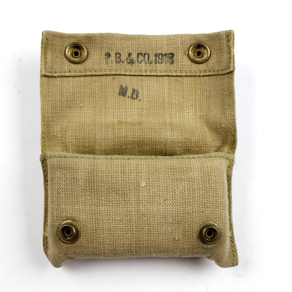 M1910 bandage carrier w/ 1st aid packet