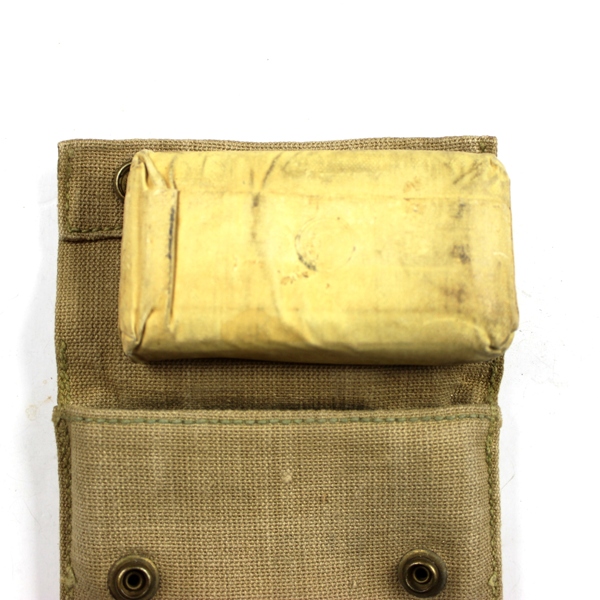 M1910 bandage carrier w/ 1st aid packet