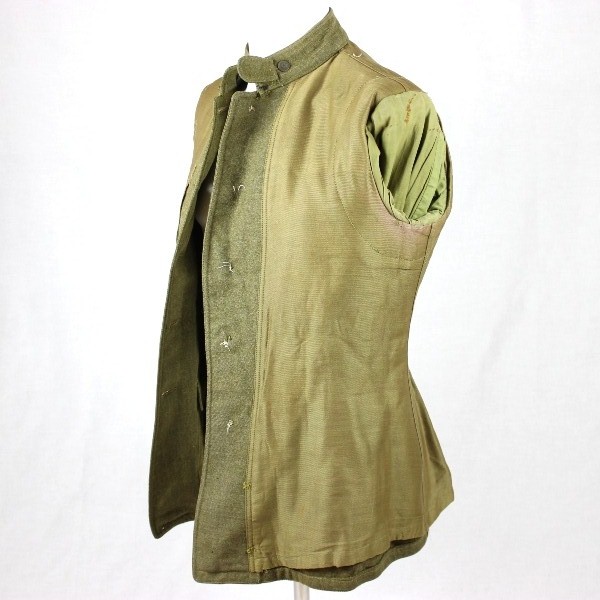 M1917 OD wool service tunic - 89th ID - 341st Artillery Bn - Co C