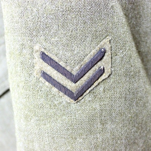 M1917 OD wool service tunic - 89th ID - 341st Artillery Bn - Co C