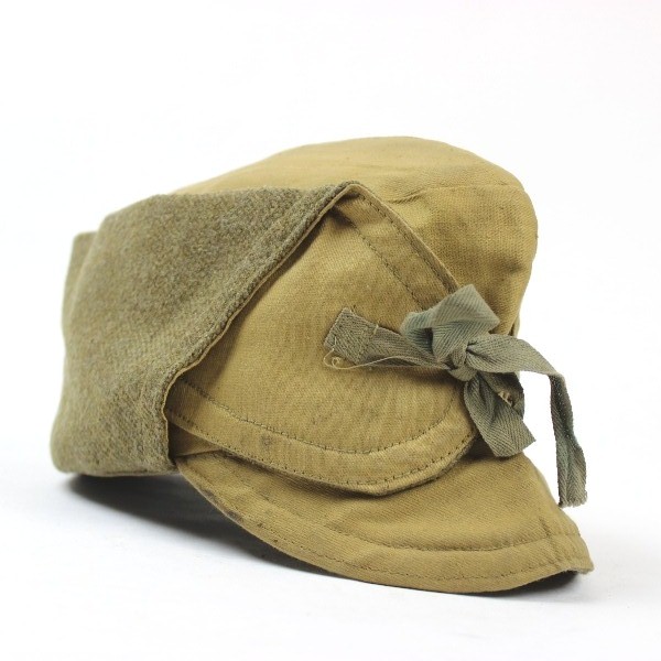 M1907 winter / arctic extreme cold weather OD cap - 6 ¾