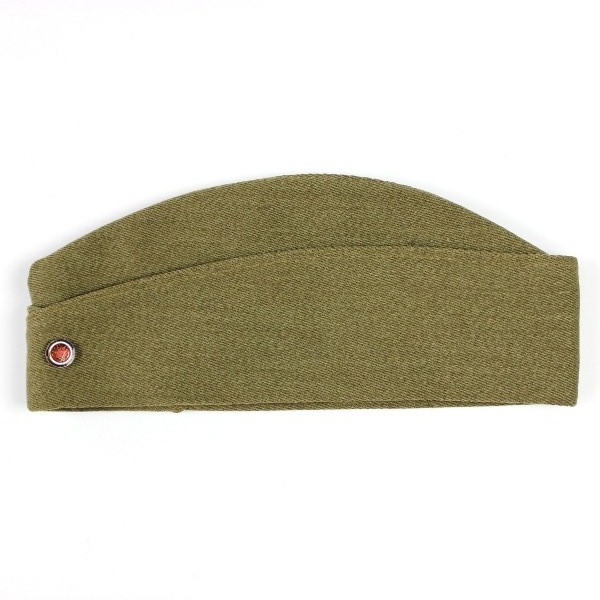 EM Wool garrison cap / Overseas cap - American Expeditionary Force - ID'ed