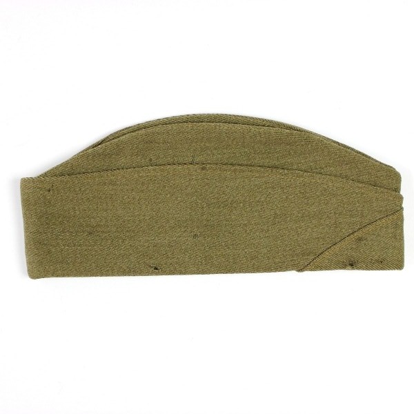 EM Wool garrison cap / Overseas cap - American Expeditionary Force - ID'ed